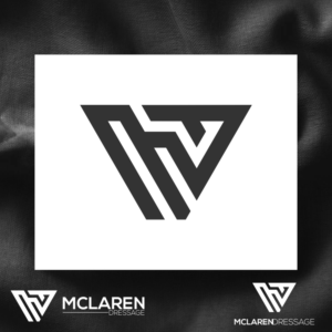 Logo one MD logo two McLaren Dressage  | Diseño de Logo por Gerald Design 3