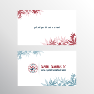capital cannabis buisness cards | Business Card Design by SameSam94
