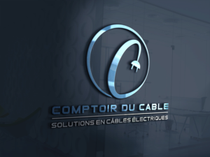 COMPTOIR DU CABLE + Solutions en câbles électriques + Logo Graphique | Logo Design by R Graphic