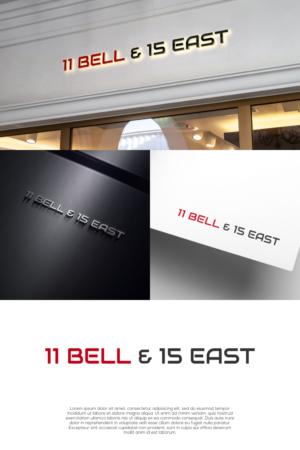 11 Bell  & 15 East (or 11  Bell St & 15 East St) | Logo Design by laba tiada henti