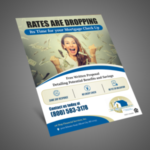 Flyer-Design von aspiremedia für 1st Step Financial Services, Inc. | Design: #23635770