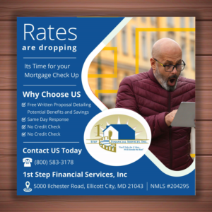 Flyer-Design von CreativeFeather für 1st Step Financial Services, Inc. | Design: #23636446