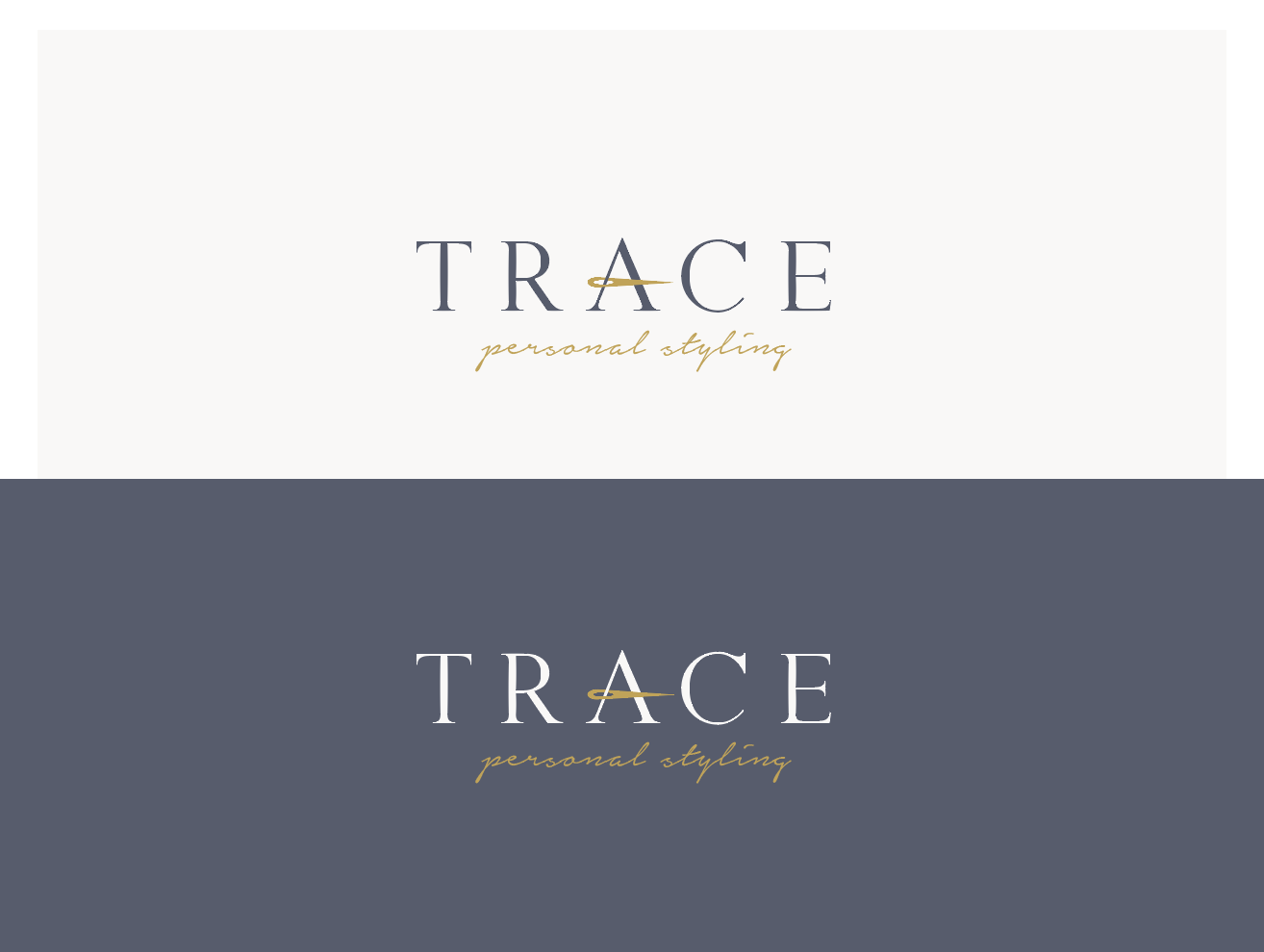 Logo-Design von wonderland für TRACE personal styling  | Design #23641478