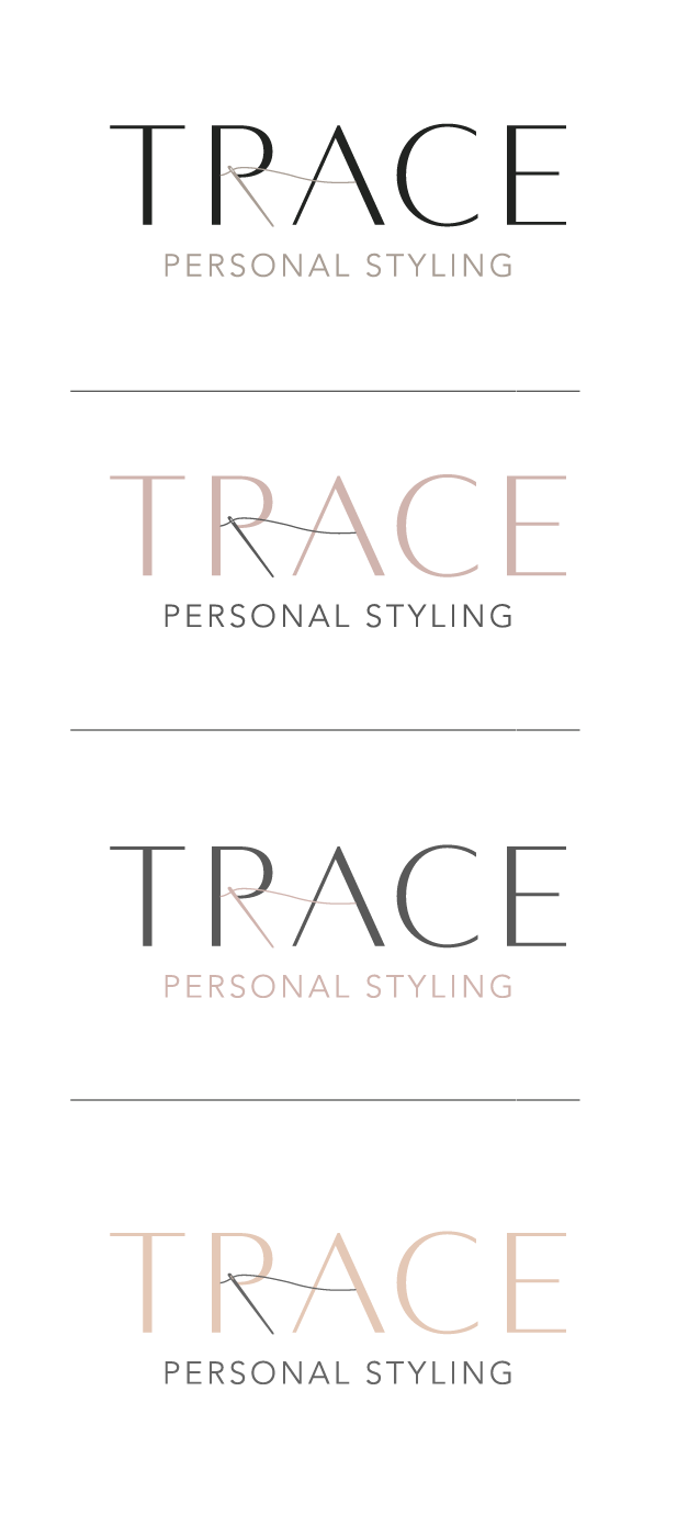 Logo Design by Andrew for TRACE personal styling  | Design #23675805