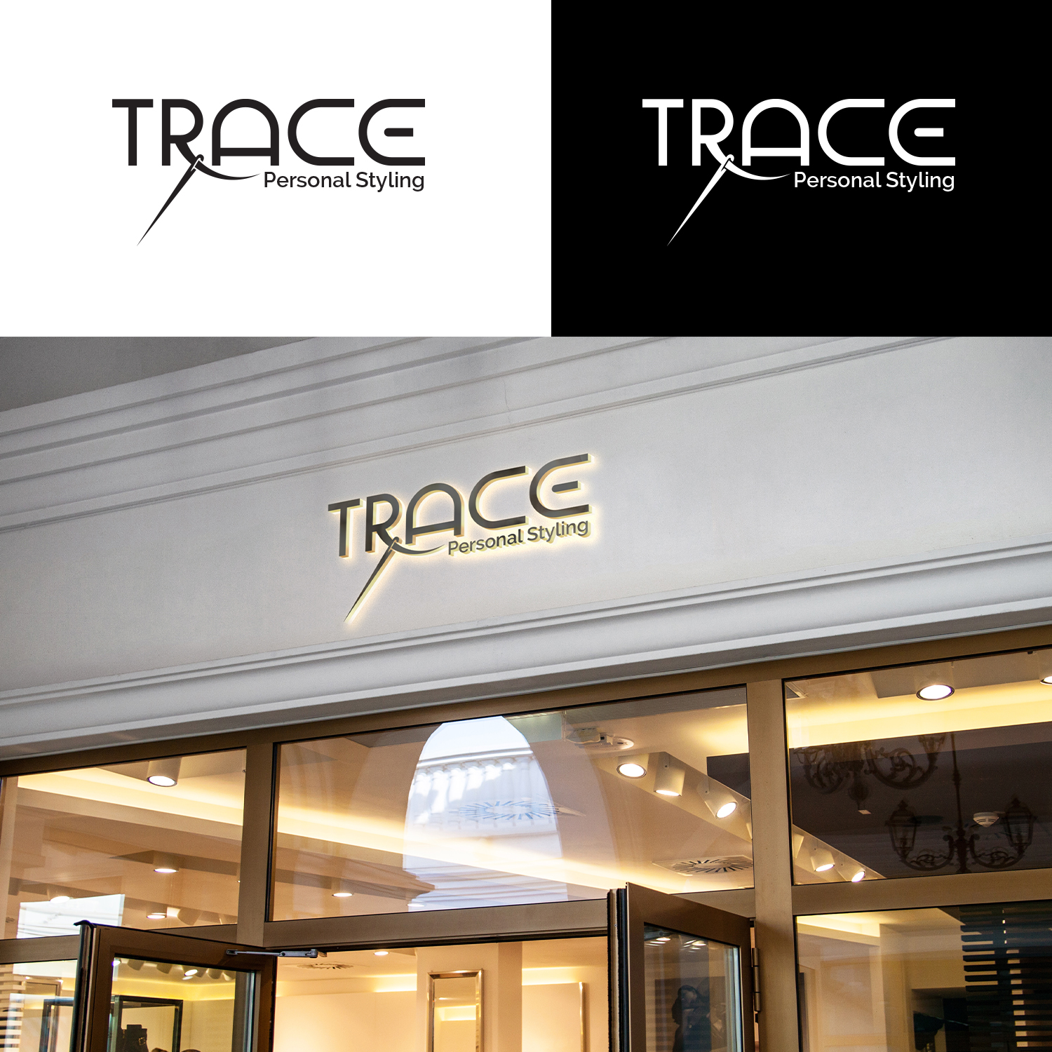 Diseño de Logo por Maxo-Biz para TRACE personal styling  | Diseño #23652015