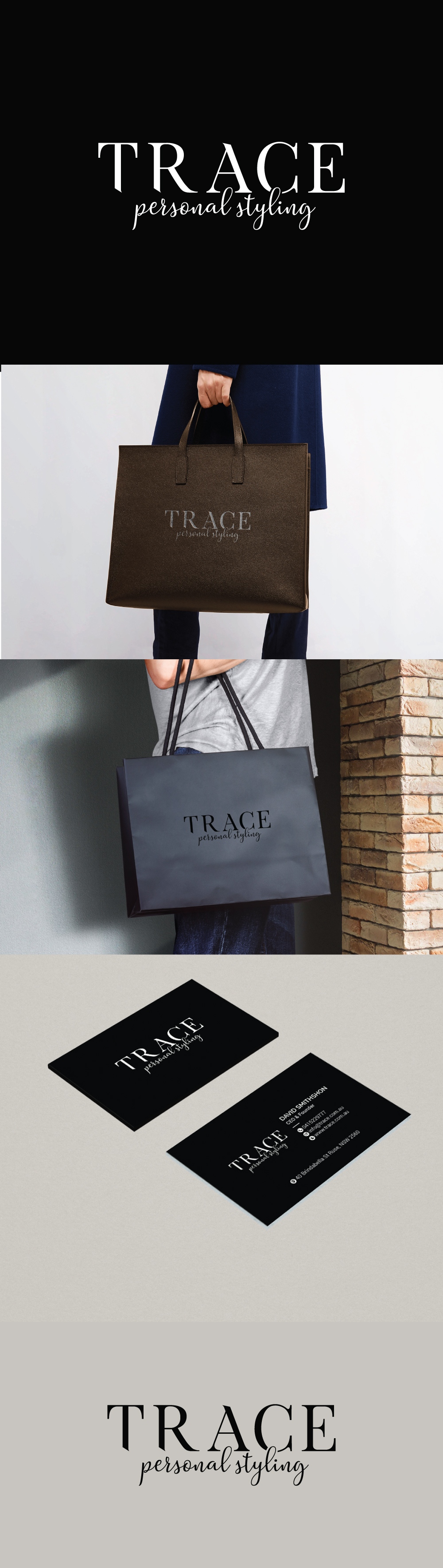 Diseño de Logo por R.design para TRACE personal styling  | Diseño #23646963