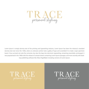 Logo-Design von R.design für TRACE personal styling  | Design: #23676340