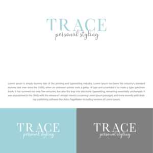 Logo-Design von R.design für TRACE personal styling  | Design: #23676380