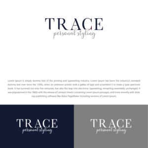 Logo-Design von R.design für TRACE personal styling  | Design: #23676419
