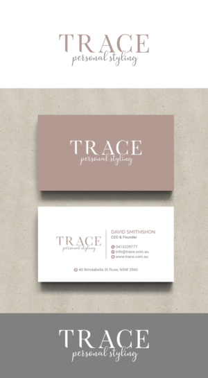 Design de Logo par R.design pour TRACE personal styling  | Design : #23676654