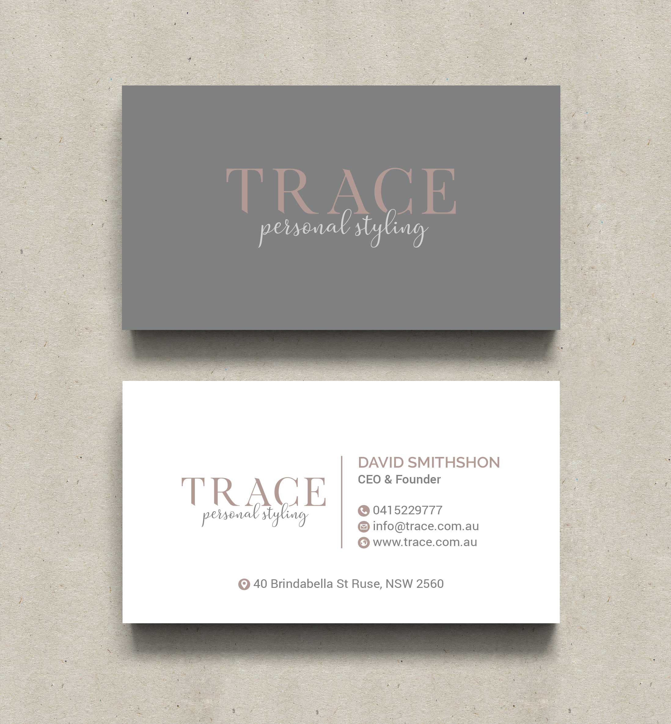 Design de Logo par R.design pour TRACE personal styling  | Design #23676676