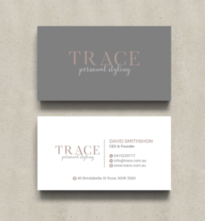 Design de Logo par R.design pour TRACE personal styling  | Design : #23676676