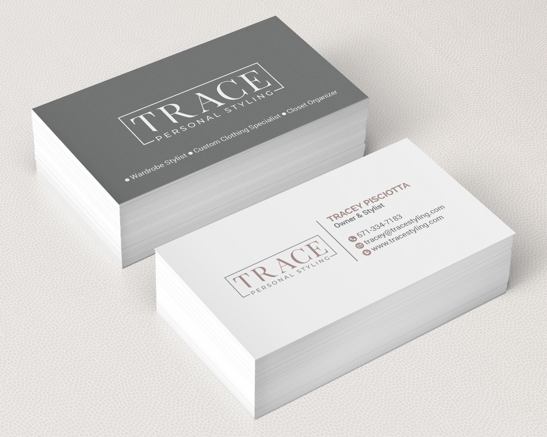 Diseño de Logo por R.design para TRACE personal styling  | Diseño #23729656