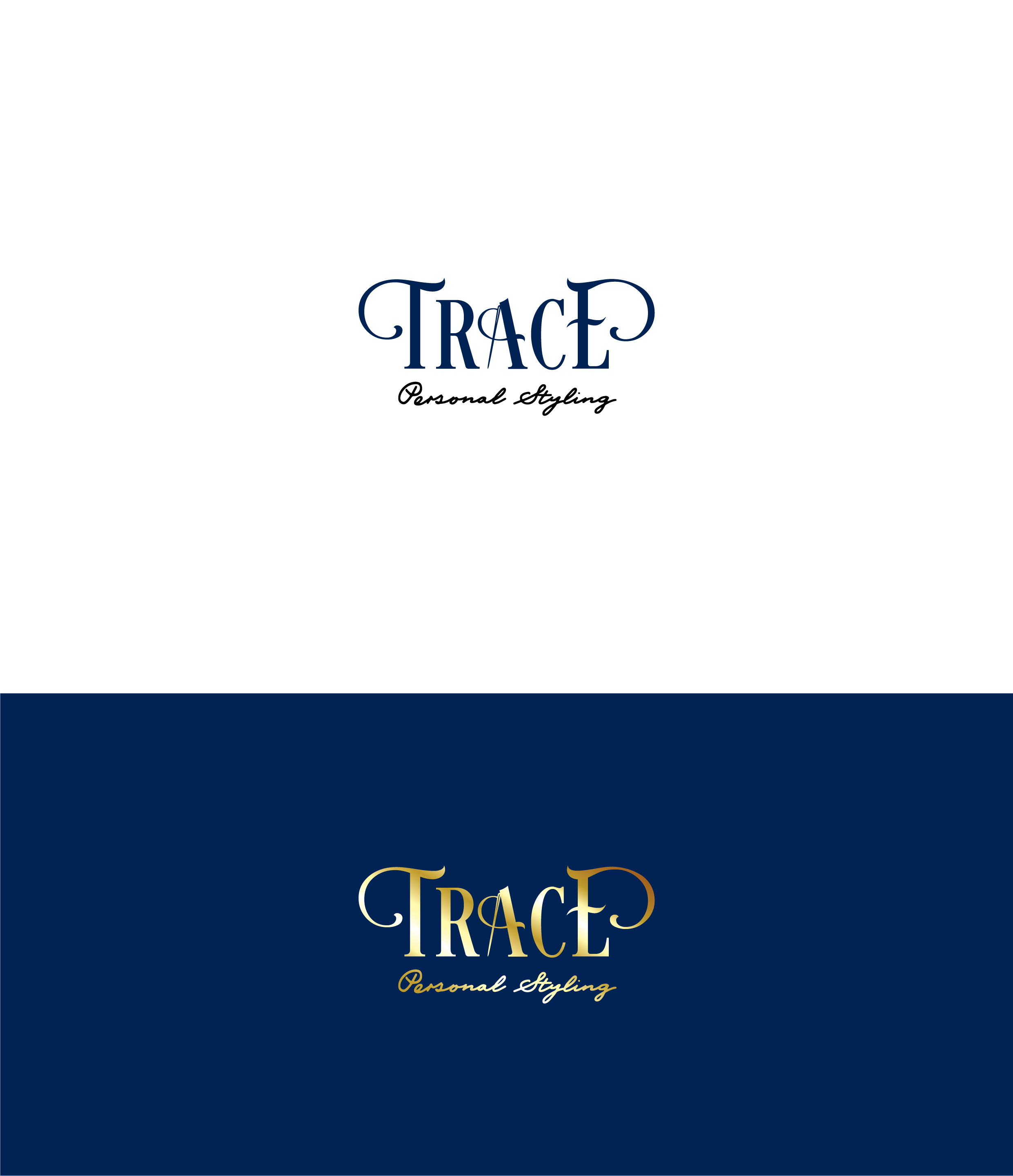 Logo Design by phosphorus for TRACE personal styling  | Design #23665415