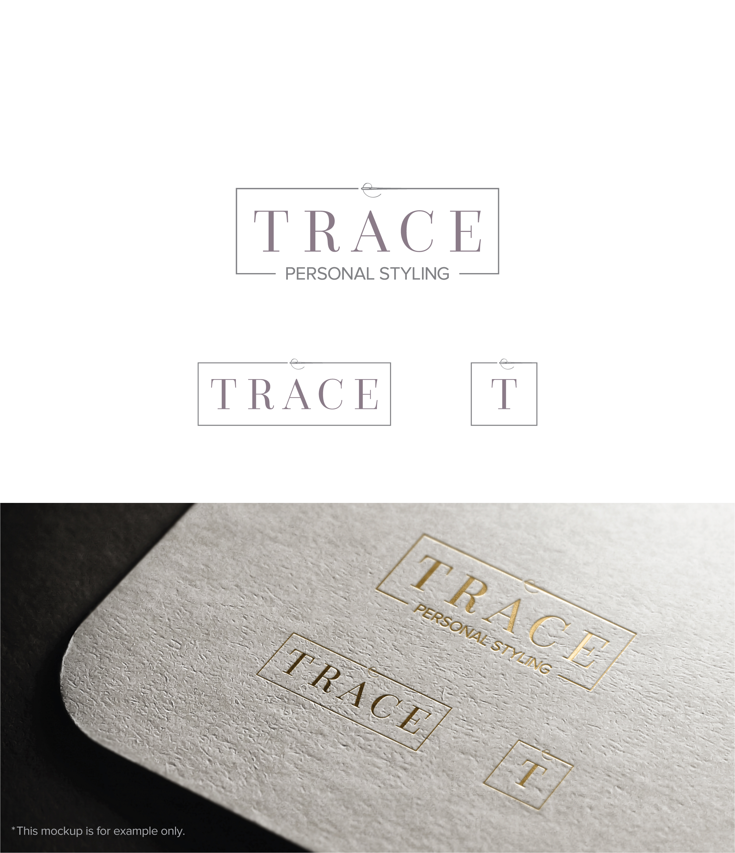 Logo-Design von phosphorus für TRACE personal styling  | Design #23683095