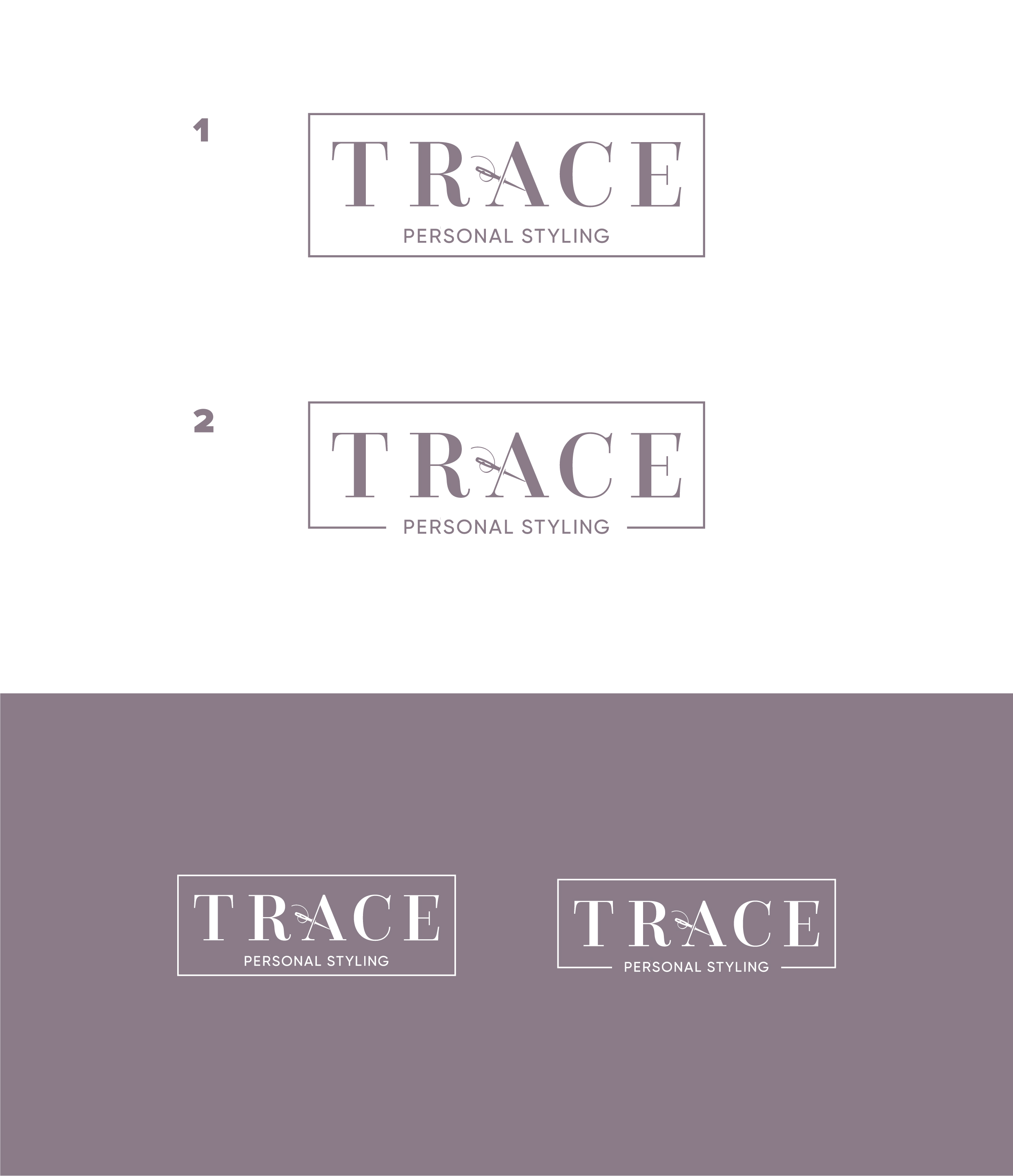 Logo Design by phosphorus for TRACE personal styling  | Design #23713300