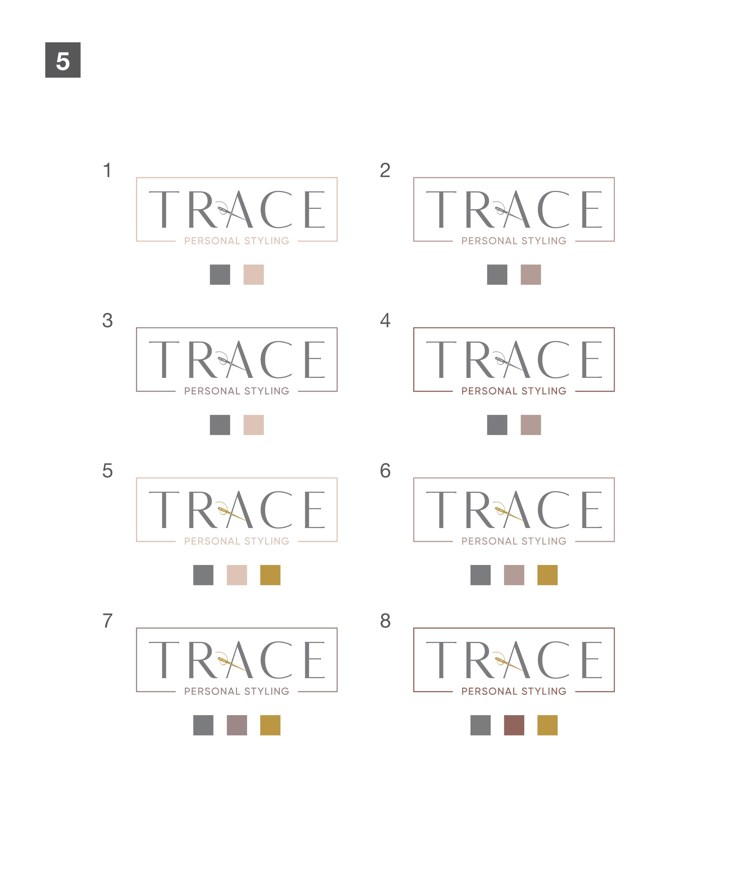 Diseño de Logo por phosphorus para TRACE personal styling  | Diseño #23736521
