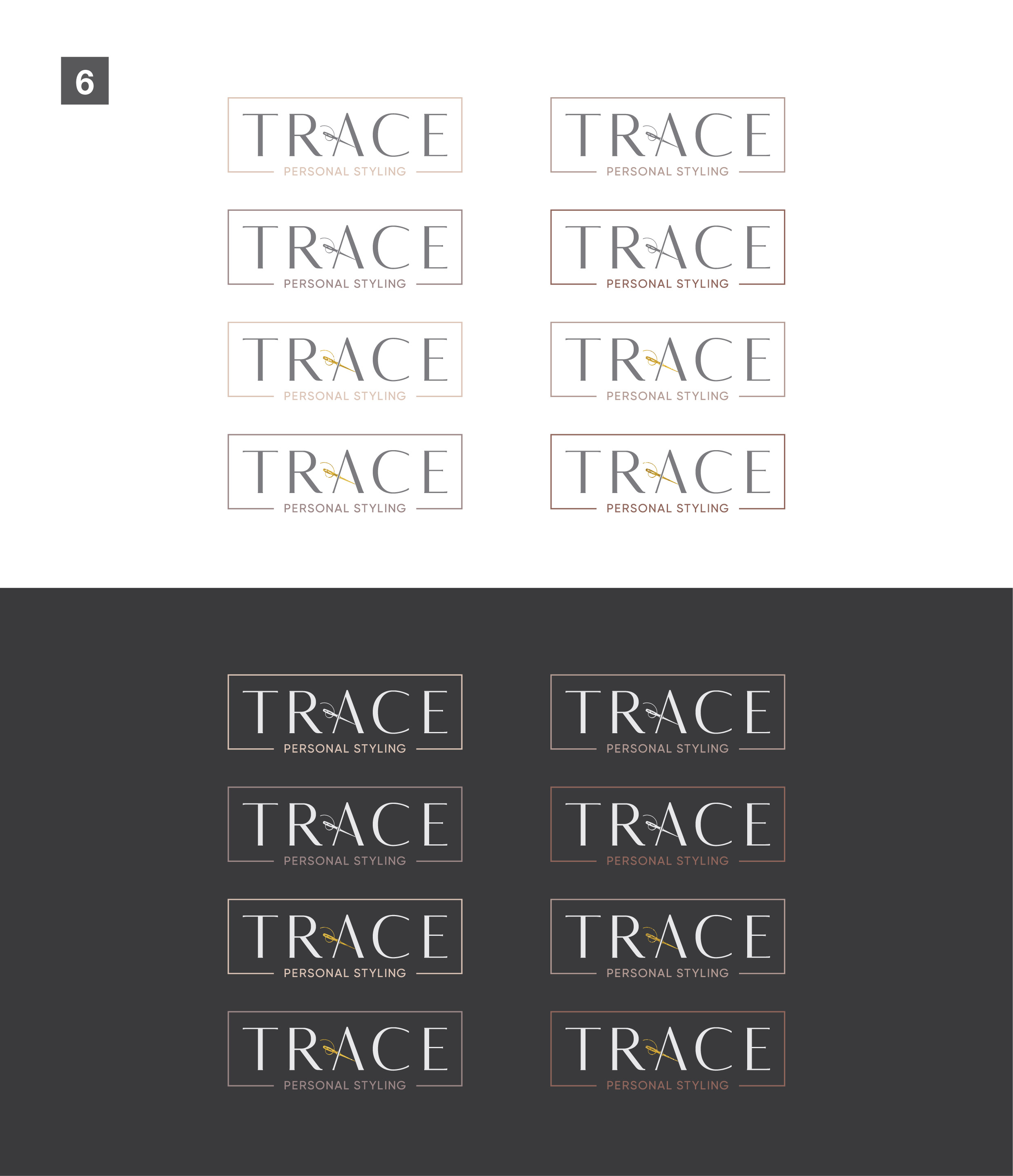 Logo-Design von phosphorus für TRACE personal styling  | Design #23740825