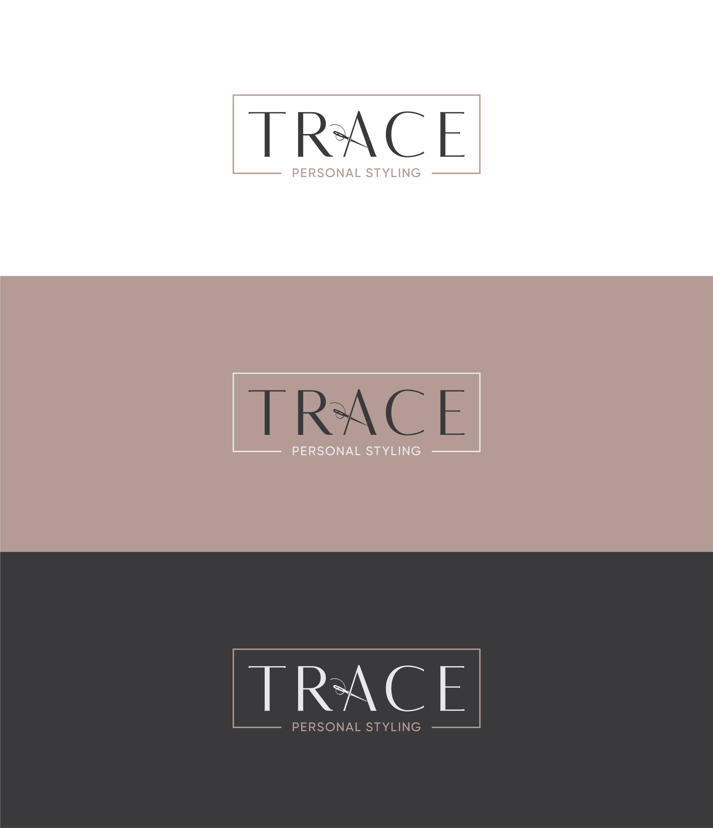 Logo Design by phosphorus for TRACE personal styling  | Design #23747713
