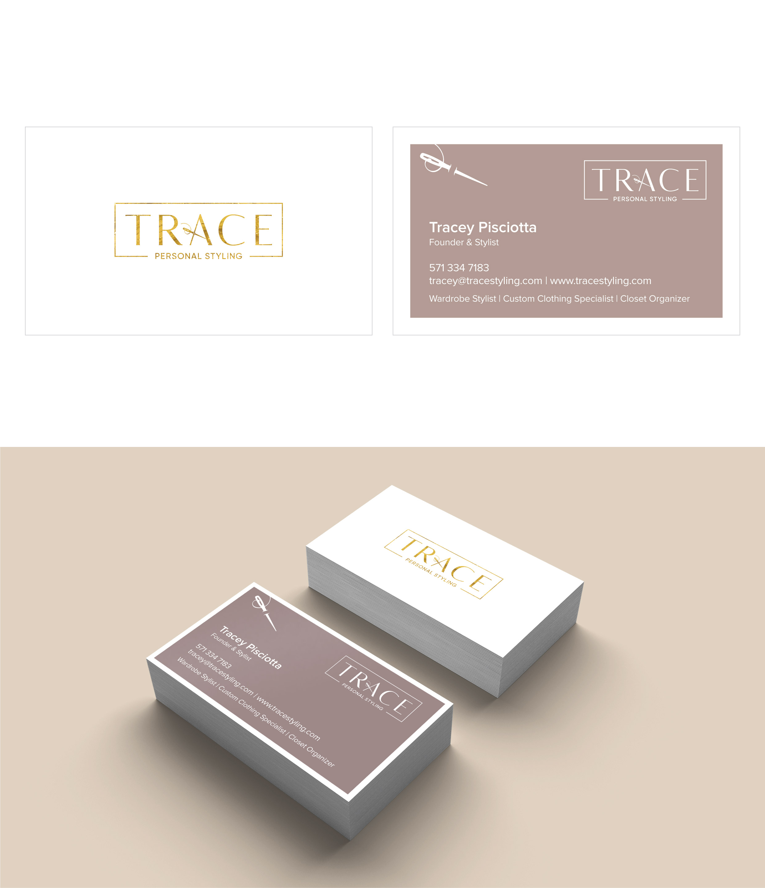 Logo Design by phosphorus for TRACE personal styling  | Design #23747716
