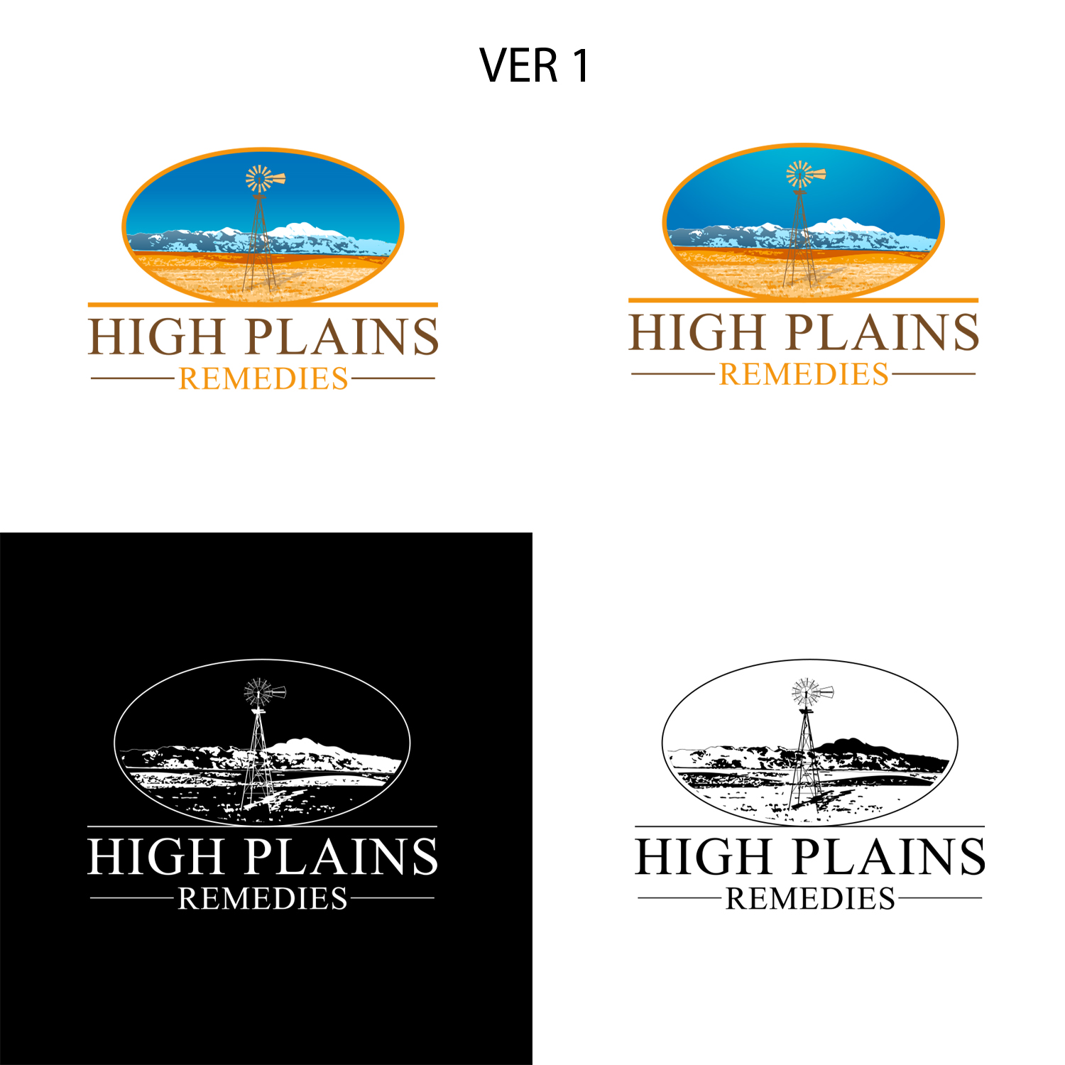 Design de Logo par GenArt pour High Plains Remedies  | Design #23695222
