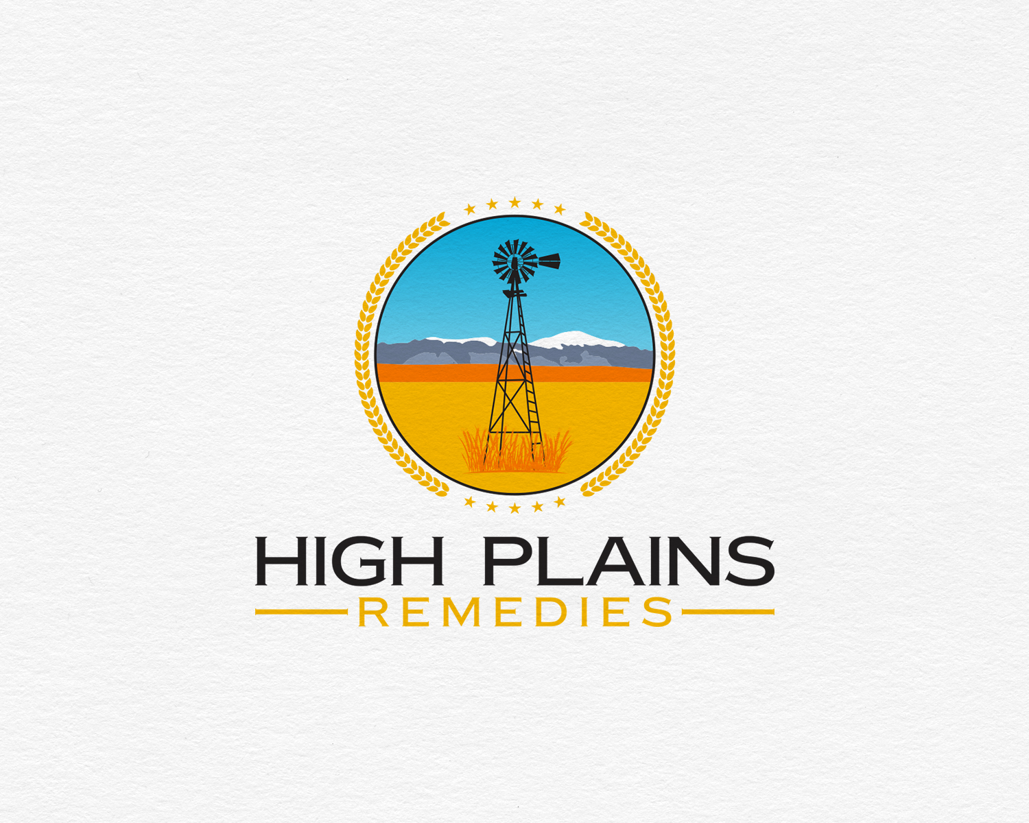 Logo Design by H-H Arts for High Plains Remedies  | Design #23692373