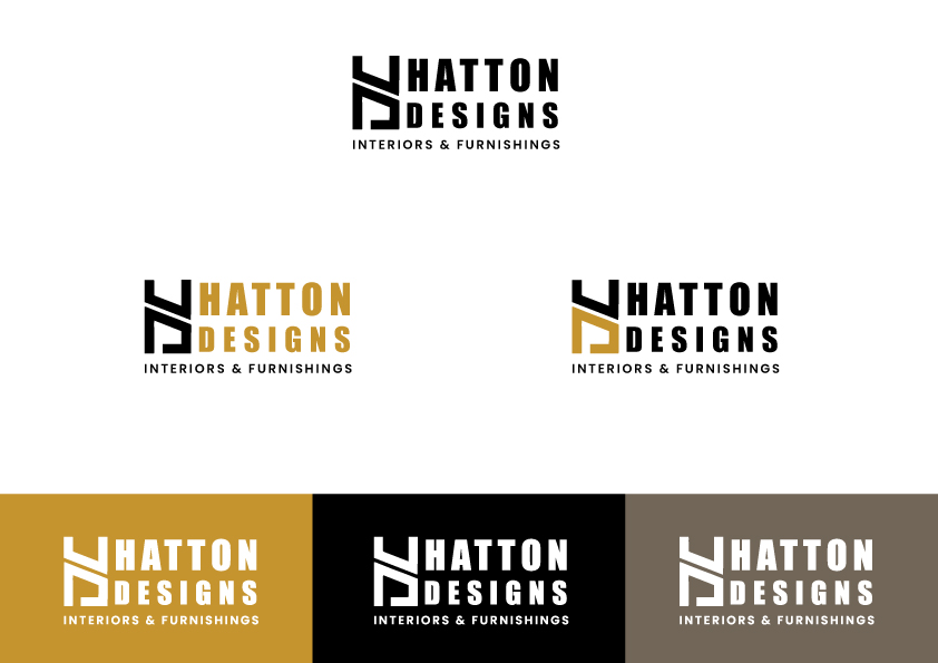 Diseño de Logo por I²D² - Indigenous India Design &amp; Development para Hatton Designs | Diseño #23637142