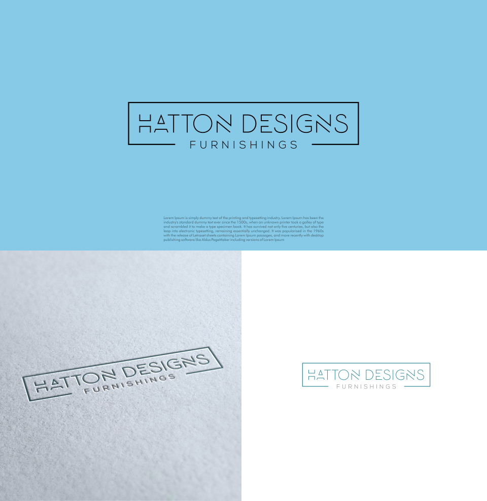 Logo Design by Jroeh_Studio for Hatton Designs | Design #23641934
