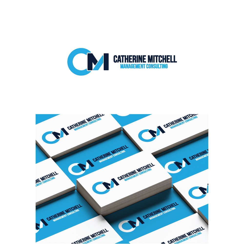 Logo Design by Just Pixels for catherine mitchell management consultant | Design #23637946