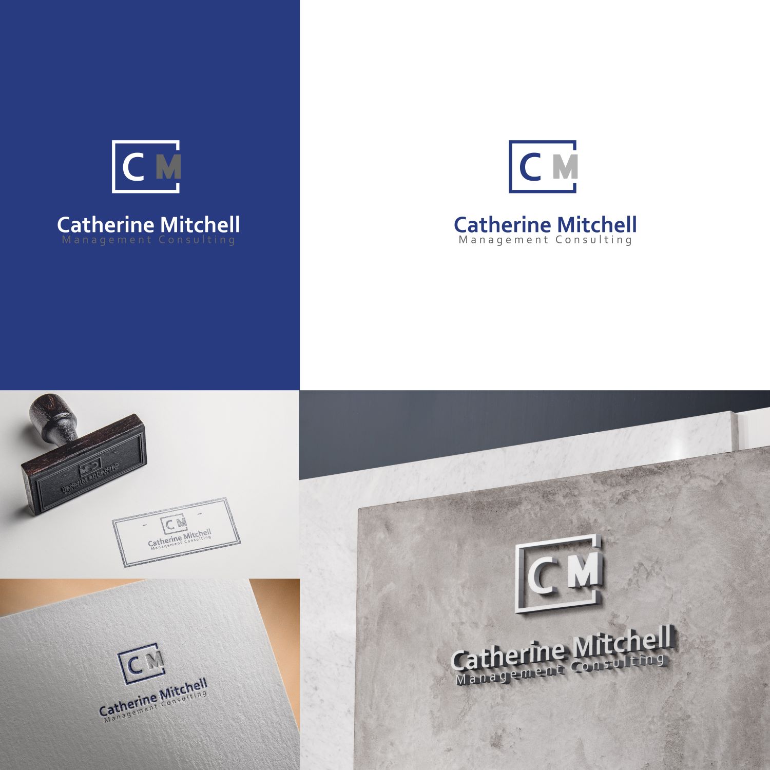 Logo Design by Moaaz for catherine mitchell management consultant | Design #23644103