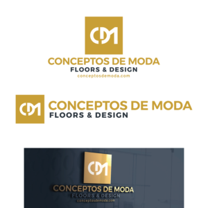 Logo Design by kimcam for De Moda FLoors LLC | Design: #23646229