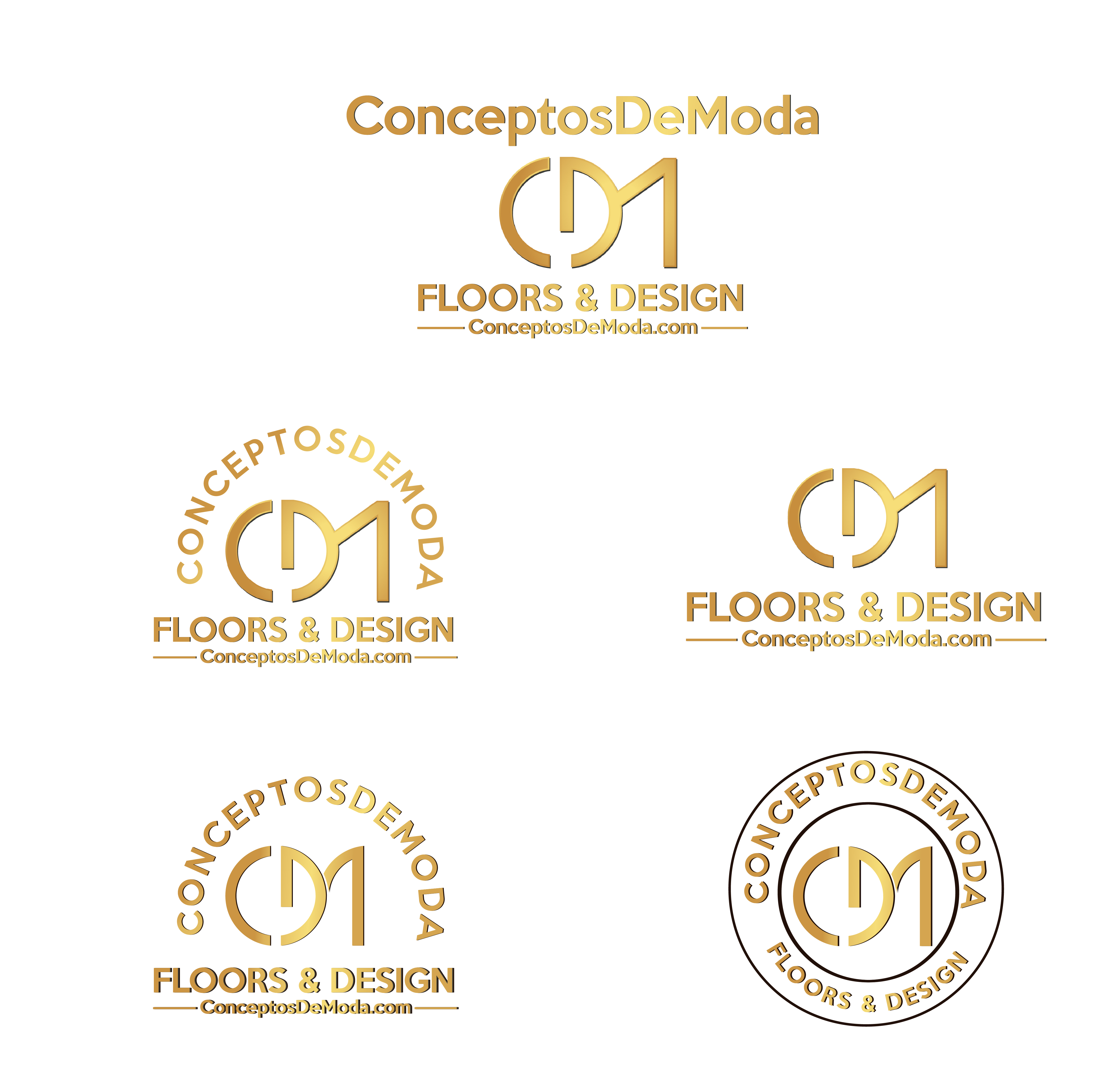 Logo Design by muckin'-'Designs for De Moda FLoors LLC | Design #23641933