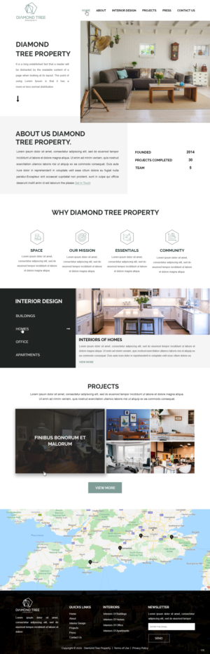 Diseño Web por pb para Diamond Tree Commerce Ltd | Diseño: #23655201