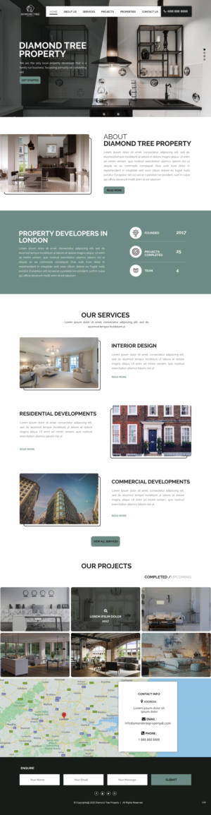 Diseño Web por pb para Diamond Tree Commerce Ltd | Diseño: #23655211