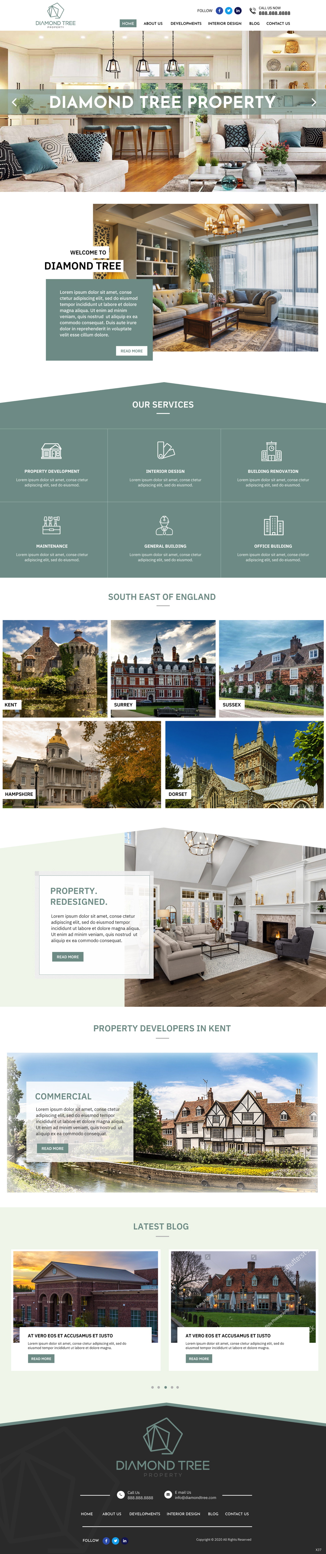 Web Design by pb for Diamond Tree Commerce Ltd | Design #23655218