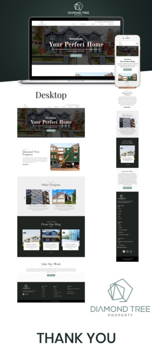 Diseño Web por sai.designer87 para Diamond Tree Commerce Ltd | Diseño: #23680502