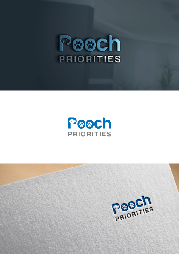 Logo-Design von DesIcon für Pooch Priorities | Design #23647546