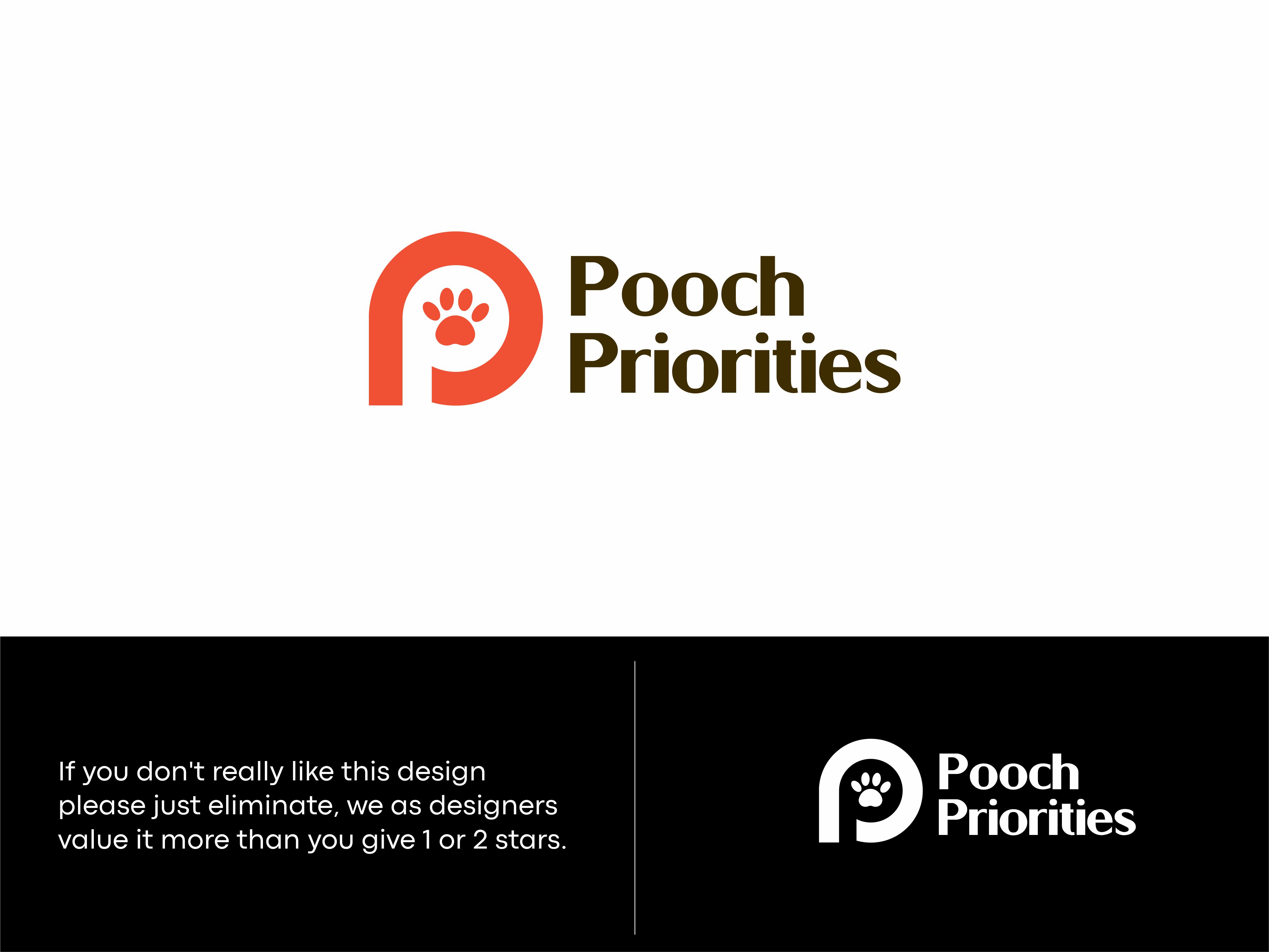 Logo Design by soriyeee for Pooch Priorities | Design #23648884