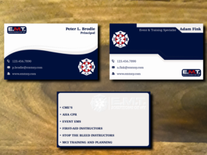 Business Card Design by Art by Rimjhim for EMTS NY, LLC | Design: #23694330