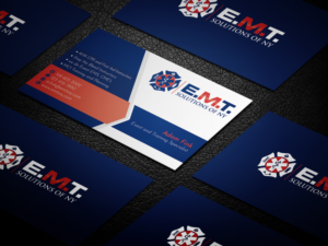 Emergency Medical Training and Events Company Business Needs Business Card Design | Business Card Design by WebixBD
