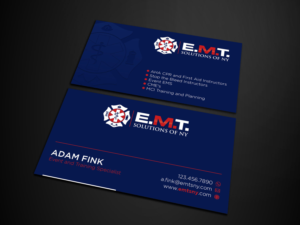 Business Card Design by Verified artistry for EMTS NY, LLC | Design: #23680069