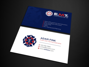 Business Card Design by Verified artistry for EMTS NY, LLC | Design: #23680070