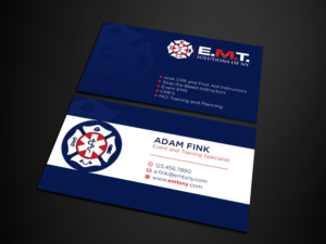 Business Card Design by Verified artistry for EMTS NY, LLC | Design: #23680077