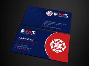 Business Card Design by Verified artistry for EMTS NY, LLC | Design: #23680079