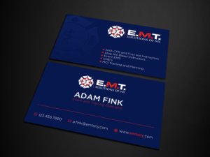 Business Card Design by Verified artistry for EMTS NY, LLC | Design: #23680080