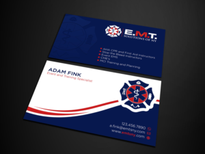 Business Card Design by Verified artistry for EMTS NY, LLC | Design: #23680082