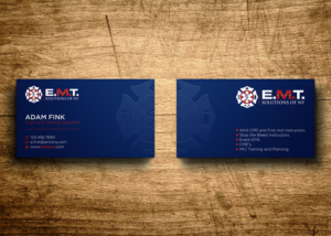 Business Card Design by Verified artistry for EMTS NY, LLC | Design: #23680231