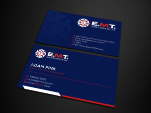Business Card Design by Verified artistry (Design garden) for EMTS NY, LLC | Design: #23741355