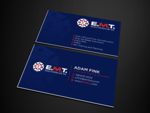Business Card Design by Verified artistry (Design garden) for EMTS NY, LLC | Design: #23759057