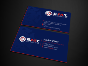 Business Card Design by Verified artistry (Design garden) for EMTS NY, LLC | Design: #23759060